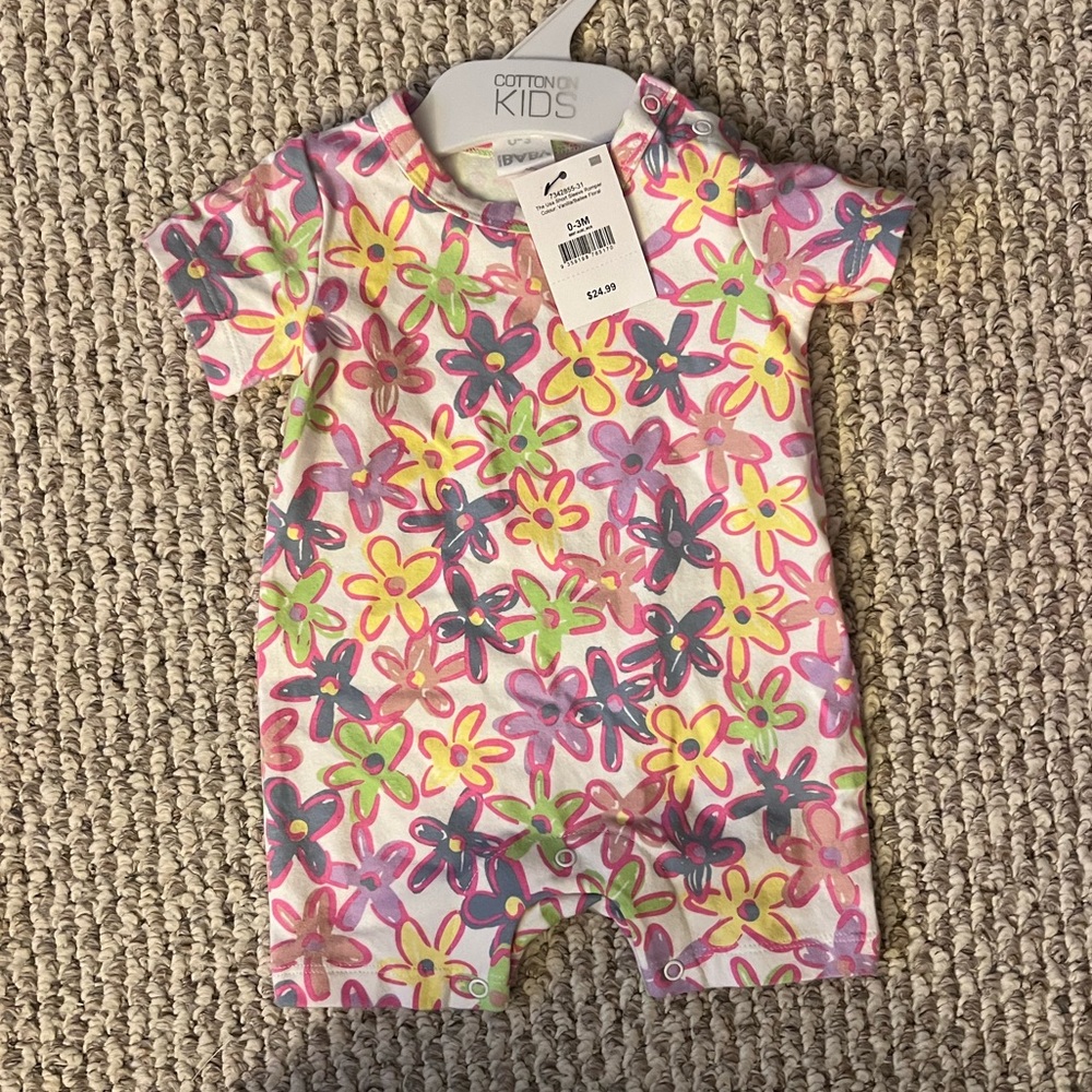 Cotton On 0-3 months Romper NWT!